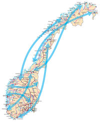 Norgeskart flypendling