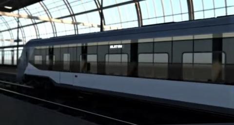 Stor dansk togbestilling. Strid om det DSB ser som «fremtidens tog» i Danmark. Illustrasjon: Klipp fra DSB/Alstom-video